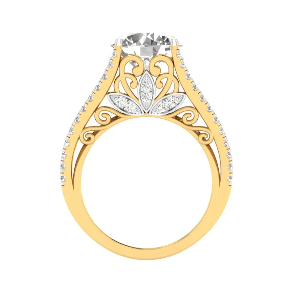Whimsical Majesty Diamond Ring - View 3