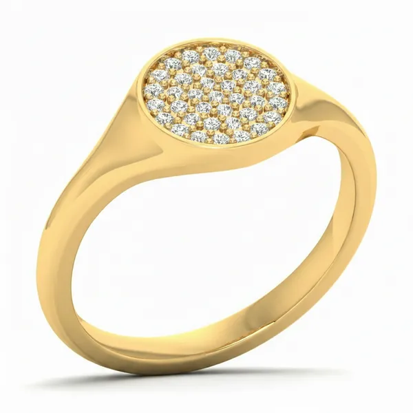 Artisan Tiara Diamond Ring - Laboratory-Grown Diamond Ladies Ring