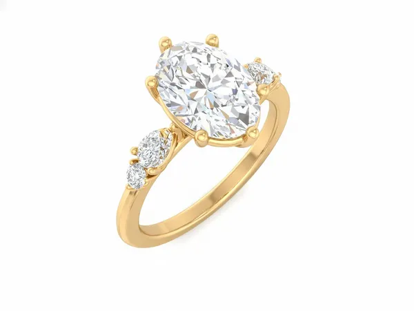 Glittering Swirl Diamond Ring - View 2