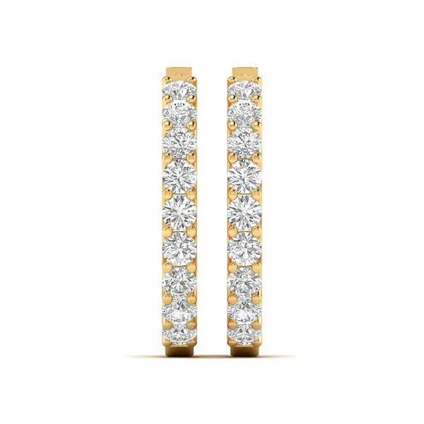 Belcanto Mosaic Earrings - Laboratory-Grown Diamond Earrings