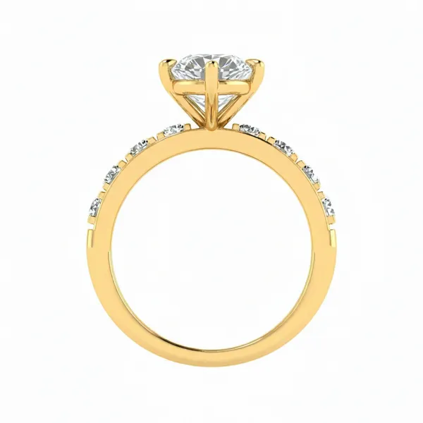 Brilliant Channel Diamond Ring - View 3