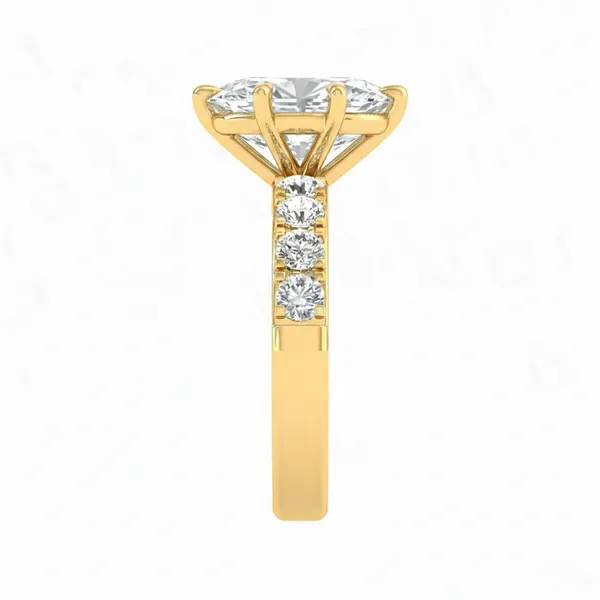 Brilliant Channel Diamond Ring - View 4