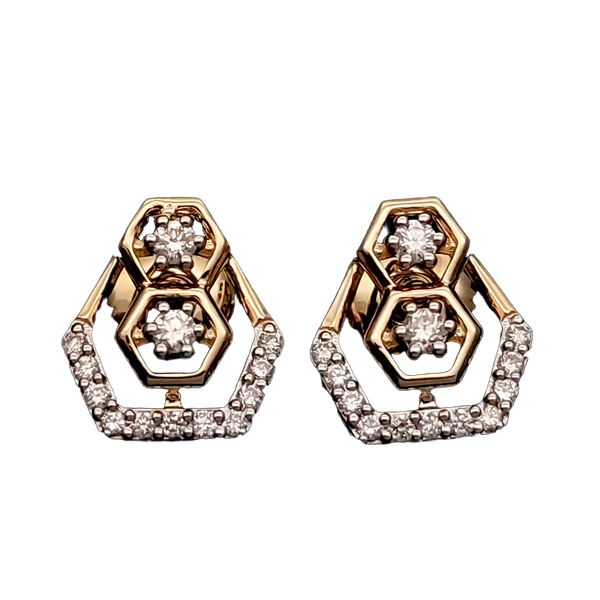 Delicate Dawn Diamond Earrings - Laboratory-Grown Diamond Earrings