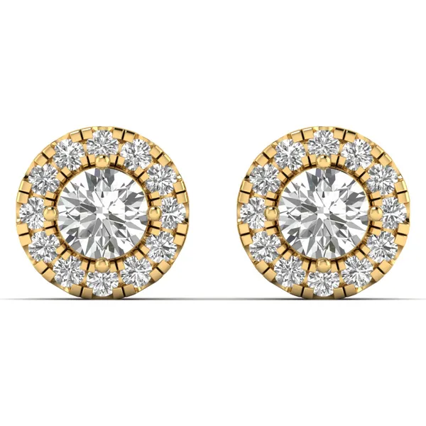 The Arista Crown Constellation Earrings - Laboratory-Grown Diamond Earrings