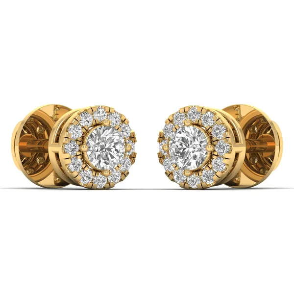 The Arista Crown Constellation Earrings - View 2