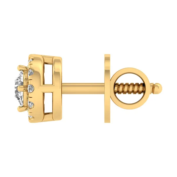 The Arista Crown Constellation Earrings - View 3