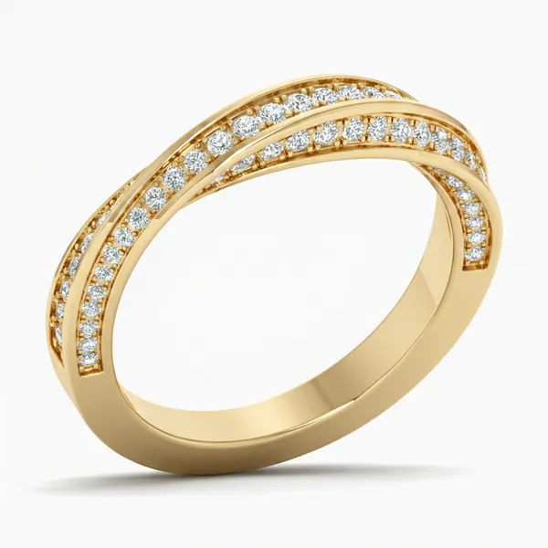 Serene Signet Diamond Ring - Laboratory-Grown Diamond Ladies Ring