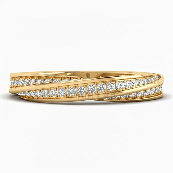 Serene Signet Diamond Ring - View 2