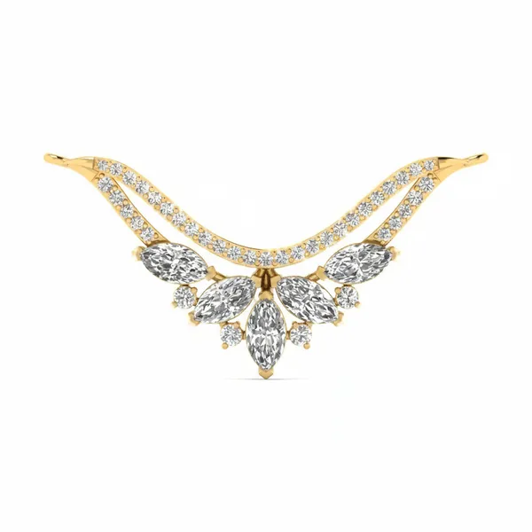 Graceful Auspicious Diamond Mangalsutra - Laboratory-Grown Diamond Mangalsutra