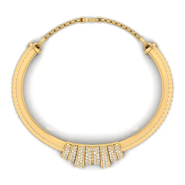 Bespoke Pave Diamond Bracelet - View 3