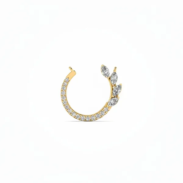 Magnificent Circle Diamond Pendant - View 5