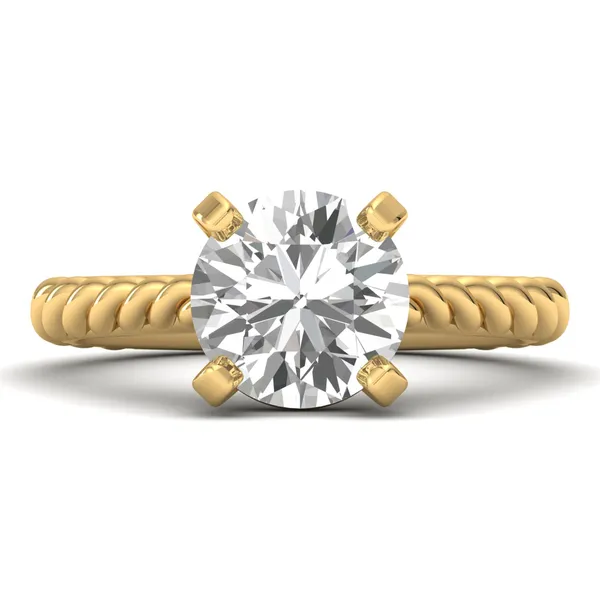 Chic Channel Diamond Ring - View 2