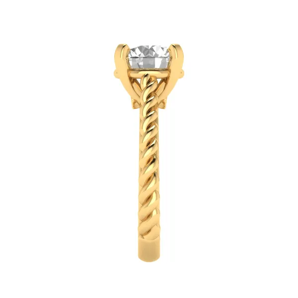 Chic Channel Diamond Ring - View 4