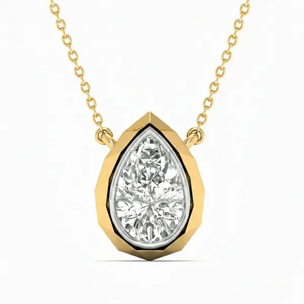 Sleek Rope Diamond Necklace - Laboratory-Grown Diamond Necklace