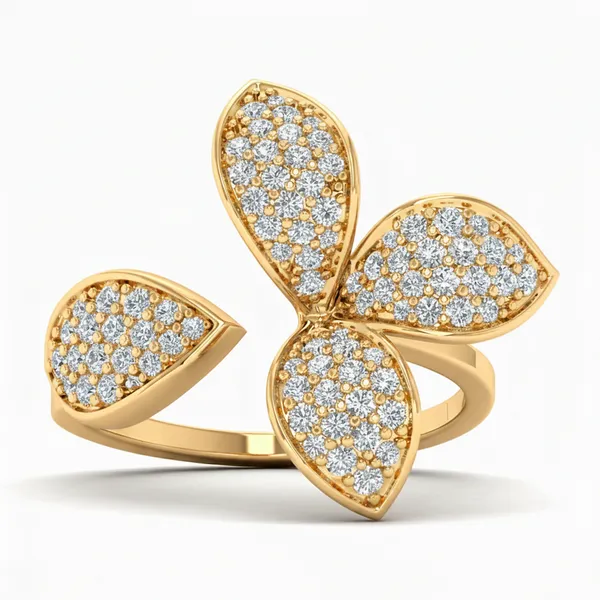 Vivid Tiara Diamond Ring - View 2
