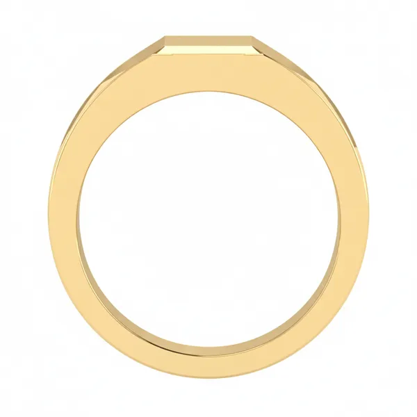 Harmonious Bezel Diamond Ring - View 3