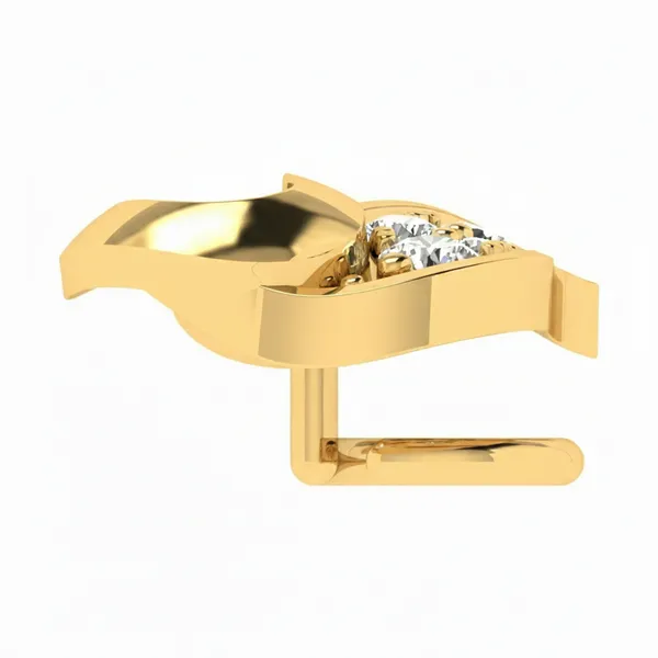 Celestial Halo Diamond Nosepin - View 4
