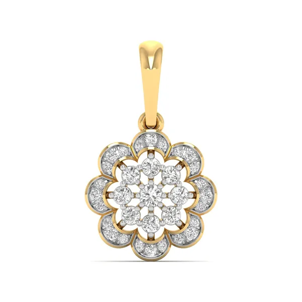 Luxurious Radiance Diamond Pendant - Laboratory-Grown Diamond Pendant