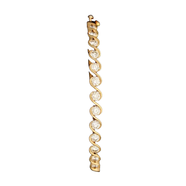 Opulent Solstice Diamond Kada - Laboratory-Grown Diamond Kada