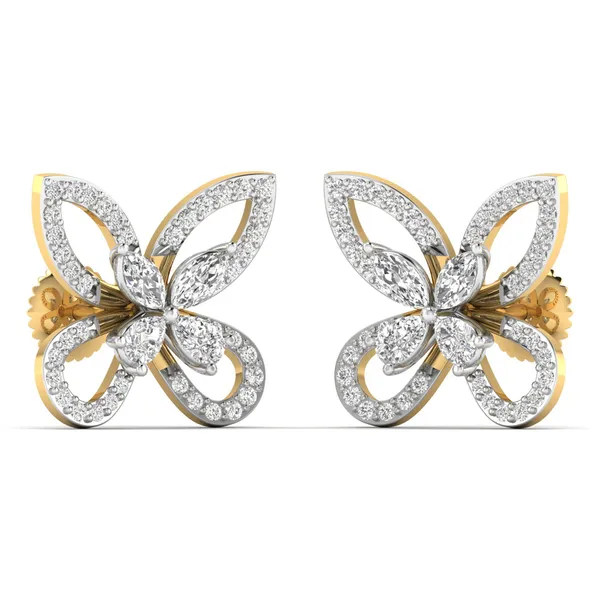 Zinnia Galaxy Tiered Earrings - View 2