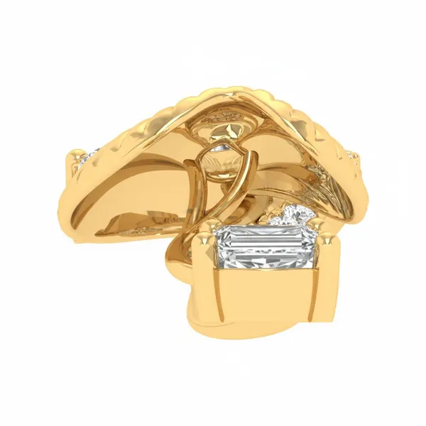 Ravishing Halo Diamond Pendant - View 4
