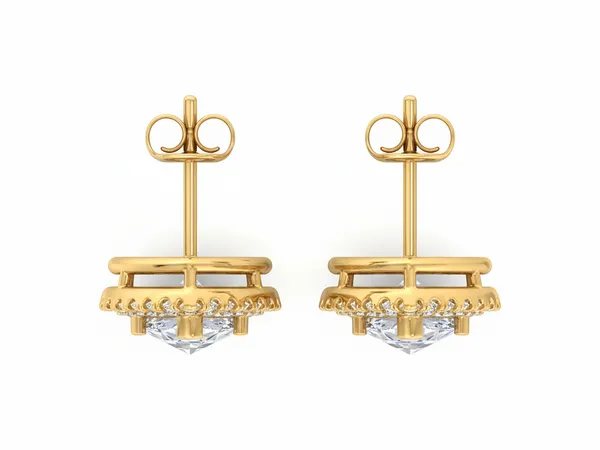 The Bellatrix Lantern Linear Drop Earrings - View 2