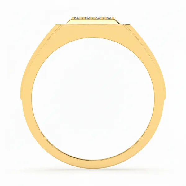 Delicate Solitaire Diamond Ring - View 3