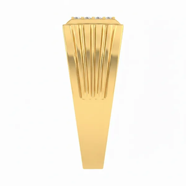 Delicate Solitaire Diamond Ring - View 4