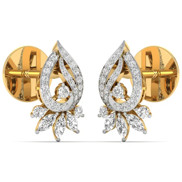 Gioia Drapery Swing Earrings - View 2