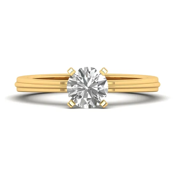 Glamorous Art Deco Diamond Ring - View 2