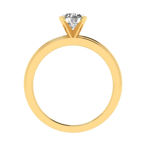 Glamorous Art Deco Diamond Ring - View 3