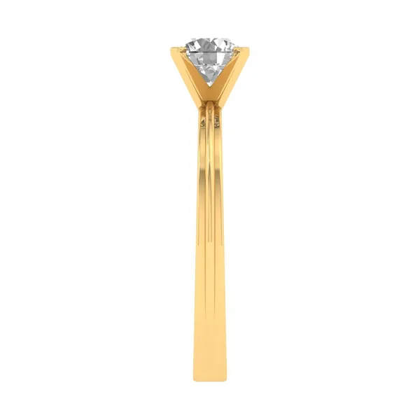 Glamorous Art Deco Diamond Ring - View 4