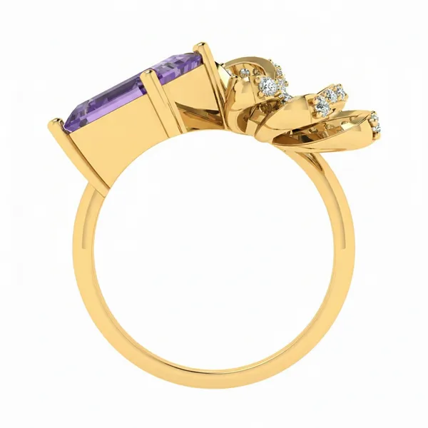 Serene Sovereign Diamond Ring - View 3