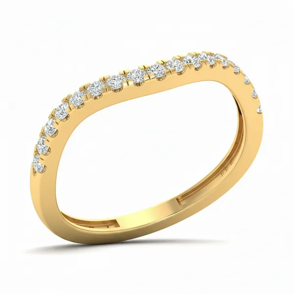 Vivid Cascade Diamond Ring - Laboratory-Grown Diamond Ladies Ring