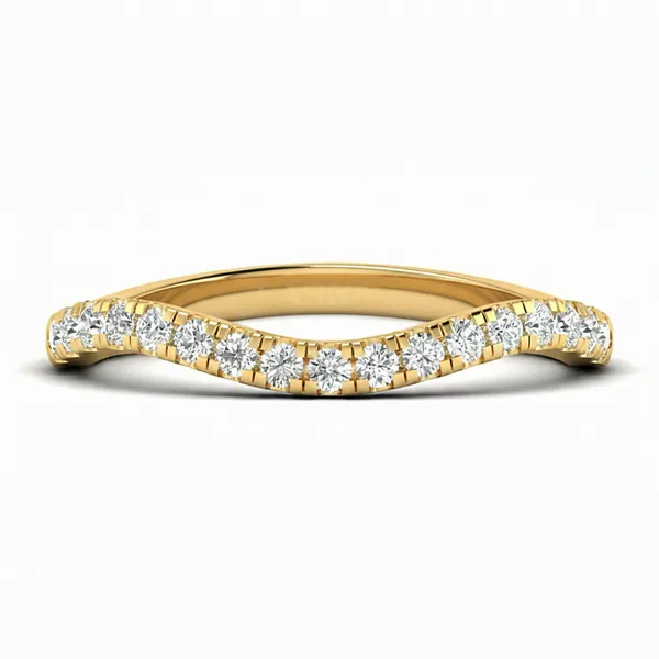 Vivid Cascade Diamond Ring - View 2