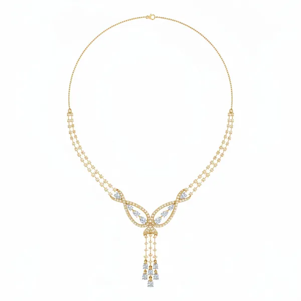Ethereal Twilight Diamond Necklace - Laboratory-Grown Diamond Necklace