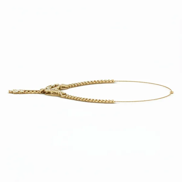 Ethereal Twilight Diamond Necklace - View 2