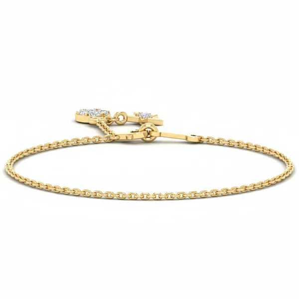 Stately Starlight Diamond Bracelet - Laboratory-Grown Diamond Ladies Bracelet