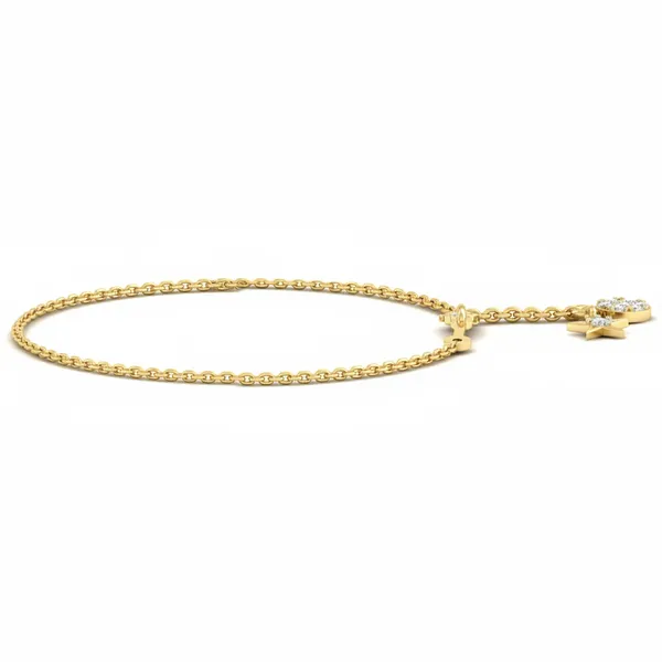 Stately Starlight Diamond Bracelet - View 2