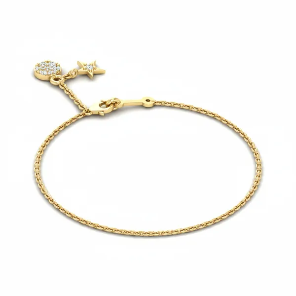 Stately Starlight Diamond Bracelet - View 4