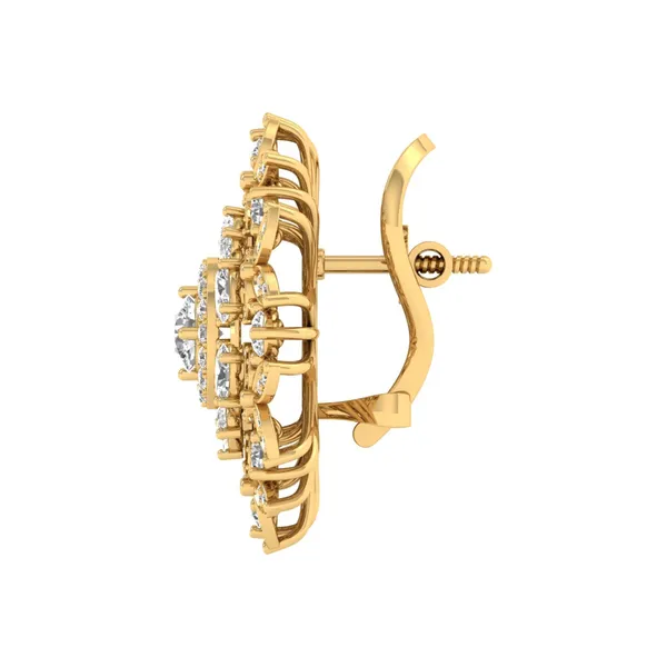 Kalinda Bow Chandelier Earrings - View 3