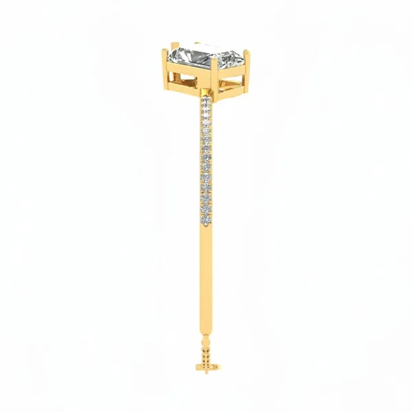 Vivid Crown Diamond Bangle - View 4