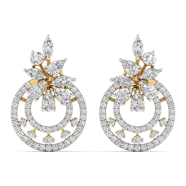 Ravenna Waterfall Earrings - Laboratory-Grown Diamond Earrings