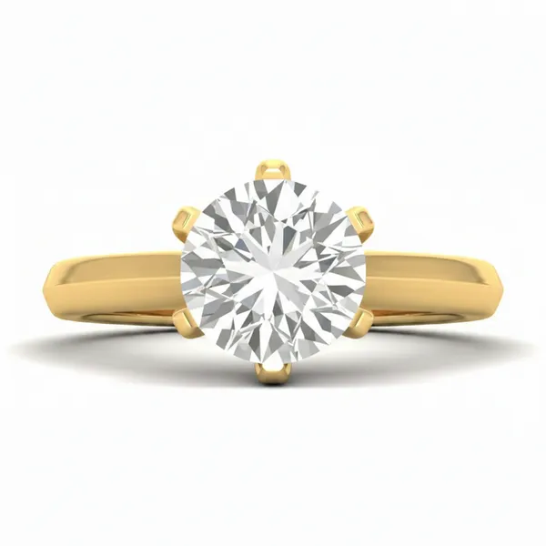Magnificent Channel Diamond Ring - View 2