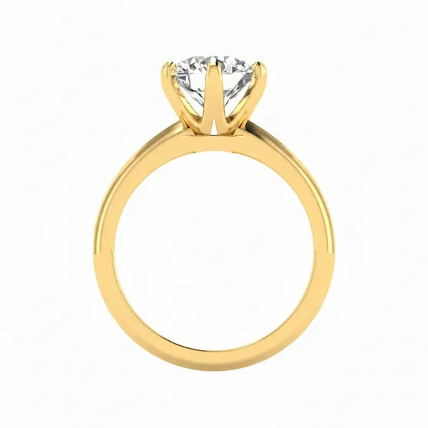Magnificent Channel Diamond Ring - View 3