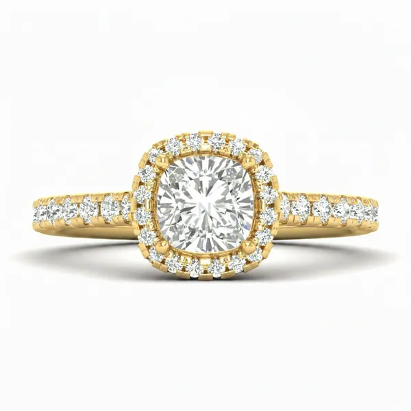 Resplendent Aurora Diamond Ring - View 2