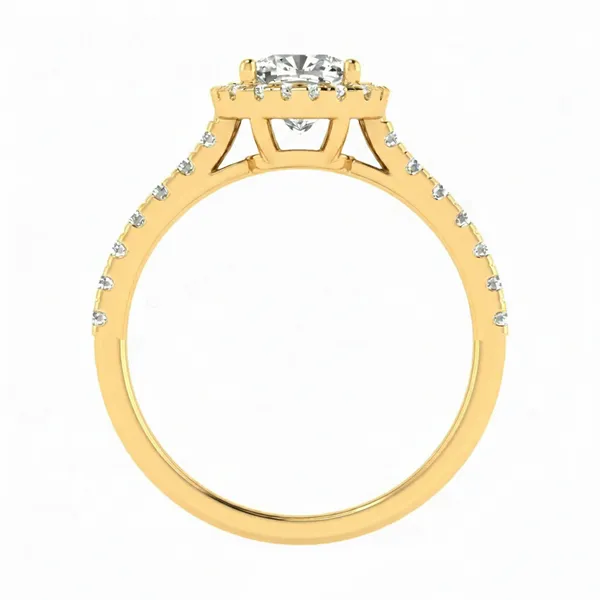 Resplendent Aurora Diamond Ring - View 3
