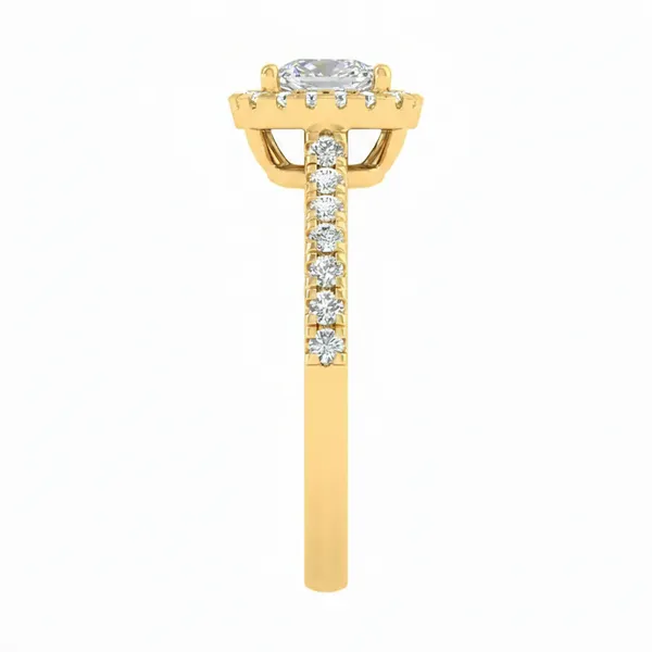 Resplendent Aurora Diamond Ring - View 4