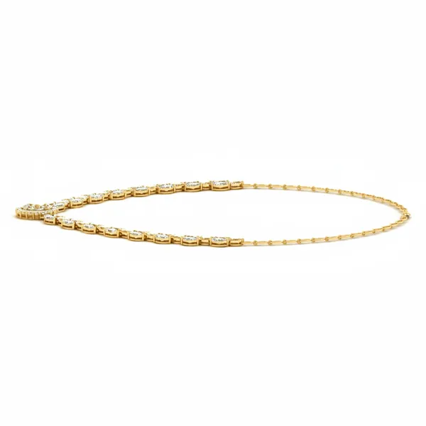 Polished Riviera Diamond Necklace - View 2