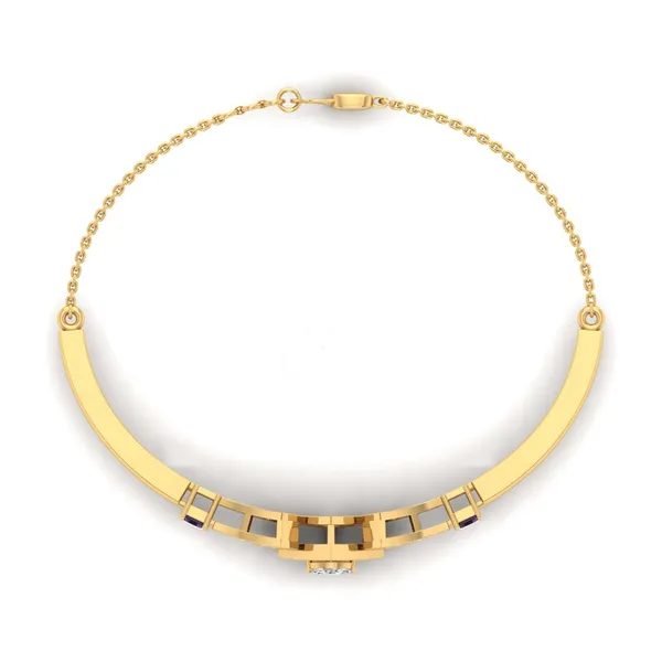 Splendid Modern Diamond Bracelet - View 3